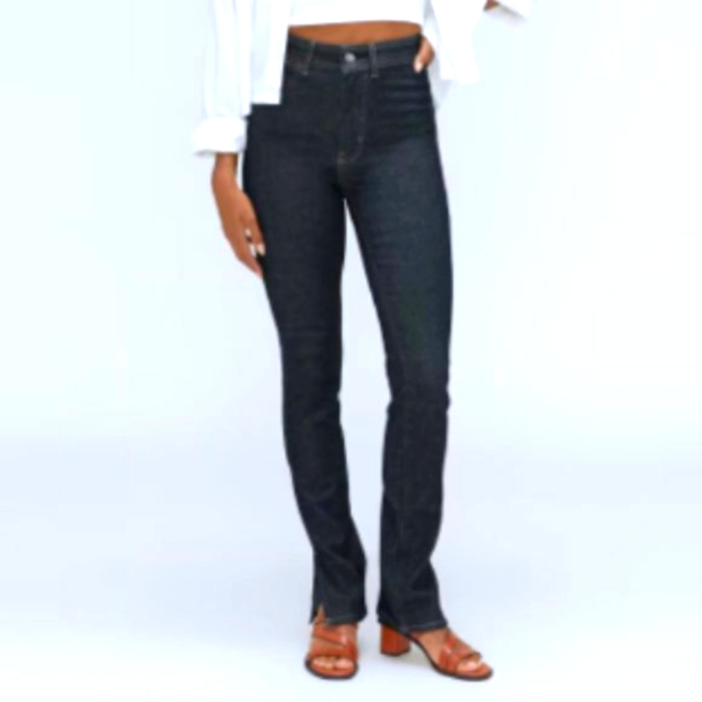 Everlane Way High Skinny Split Hem Jean nwt
